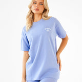 NYC Oversized T-Shirt - Cloudy Blue