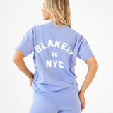 NYC Oversized T-Shirt - Cloudy Blue