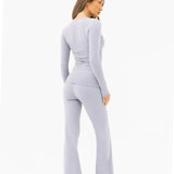 Lucia Long Sleeve Top - Pale Lilac
