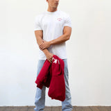 NYC Relaxed T-Shirt - White & Red