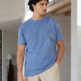 Conrad Relaxed Anchor T-Shirt - Mid Blue