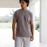 Conrad Relaxed Anchor T-Shirt - Light Brown
