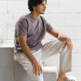 Conrad Relaxed Anchor T-Shirt - Light Brown