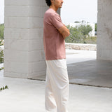 Conrad Relaxed Anchor T-Shirt - Clay