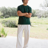 Conrad Relaxed Anchor T-Shirt - Forest Green