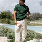 Conrad Relaxed Anchor T-Shirt - Forest Green