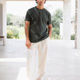 Conrad Relaxed Anchor T-Shirt - Pine Green