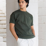 Conrad Relaxed Anchor T-Shirt - Pine Green