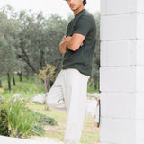 Conrad Relaxed Anchor T-Shirt - Pine Green