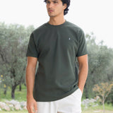 Conrad Relaxed Anchor T-Shirt - Pine Green