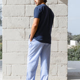 Conrad Relaxed Anchor T-Shirt - True Navy