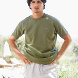 Conrad Relaxed Anchor T-Shirt - Washed Green