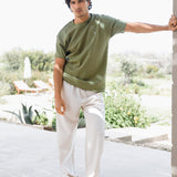 Conrad Relaxed Anchor T-Shirt - Washed Green
