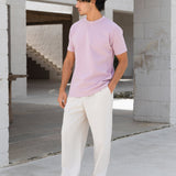 Conrad Relaxed Anchor T-Shirt - Washed Pink
