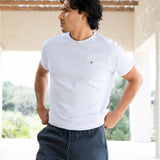 Conrad Relaxed Anchor T-Shirt - White