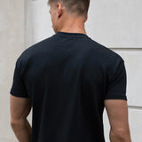 Conrad Relaxed Anchor T-Shirt - Black