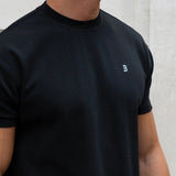 Conrad Relaxed Anchor T-Shirt - Black