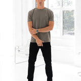 Conrad Relaxed Anchor T-Shirt - Safari Green