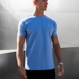 Conrad Relaxed Anchor T-Shirt - Light Blue