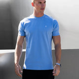 Conrad Relaxed Anchor T-Shirt - Light Blue