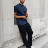 Conrad Relaxed Anchor T-Shirt - True Navy