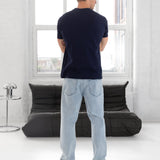 Conrad Relaxed Anchor T-Shirt - Bright Navy