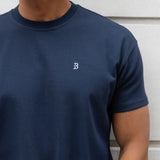 Conrad Relaxed Anchor T-Shirt - True Navy