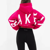 Isabel Oversized Hoodie - Fuchsia