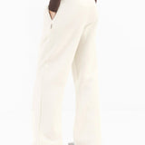 Isabel Wide Leg Sweatpants - Buttermilk