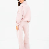 Outline Heritage Wide Leg Sweatpants - Ballet Pink