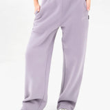 Outline Heritage Wide Leg Sweatpants - Washed Lilac