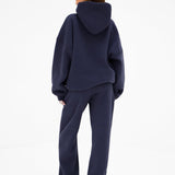 Outline Heritage Wide Leg Sweatpants - True Navy