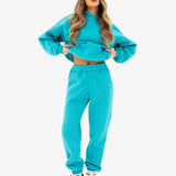 Isabel Sweatpants - Aqua