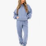 Isabel Sweatpants - Granite Blue