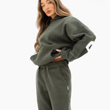Isabel Sweatpants - Khaki Green