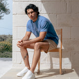 Santos Relaxed T-Shirt - Mid Blue