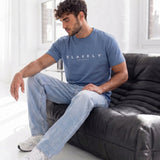 Santos Relaxed T-Shirt - Mid Blue