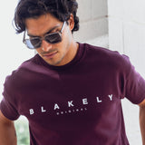 Colton Relaxed T-Shirt - Burgundy