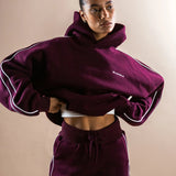 Apex Pro Oversized Hoodie - Dark Cherry