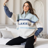 Alpine 1/4 Zip Jumper - Mineral Blue
