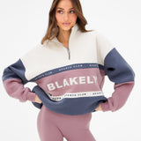 Alpine 1/4 Zip Jumper - Dusty Pink