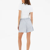 Elodie Stripe Shorts - Grey