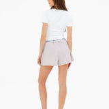 Elodie Stripe Shorts - Light Lilac