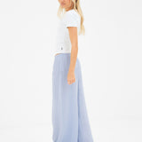 Mila Wide Leg Trousers - Summer Blue