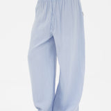 Mila Wide Leg Trousers - Summer Blue