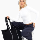 Maya Wide Leg Trousers - True Navy