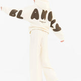 Maya Wide Leg Trousers - Buttermilk