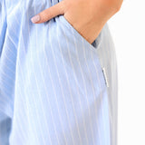 Summer Stripe Trousers - Blue Stripe