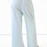 Summer Stripe Trousers - Green Stripe
