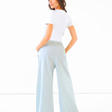 Summer Stripe Trousers - Green Stripe